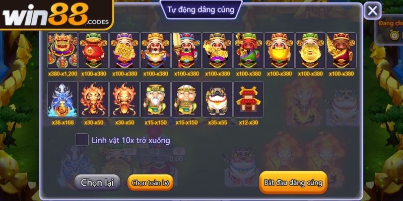 Câu cá Phát Tài Win88 – Hướng Dẫn Chi Tiết Cách Chơi Từ A đến Z 2 Hệ thống vũ khí hấp dẫn