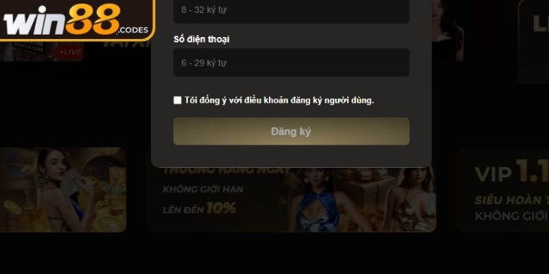 Đăng Ký win88 3 Lưu ý khi đăng ký Win88